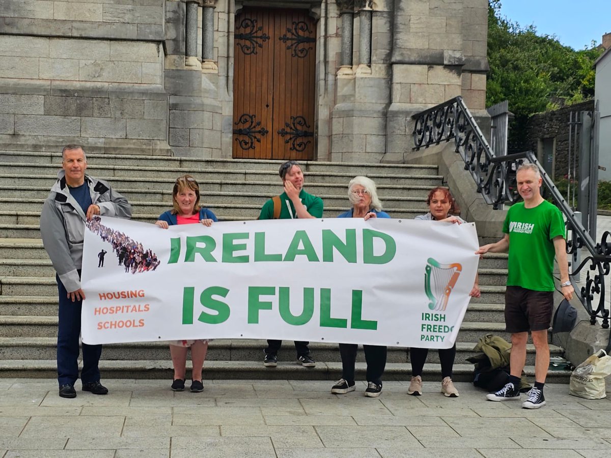 patricej36's tweet image. Ireland is full.

Uncontrolled immigration is tearing apart our communities, draining our resources and eroding our culture. 

Our leaders have failed us. It’s time to take a stand, secure our borders, and put the Irish people first.

No more excuses.