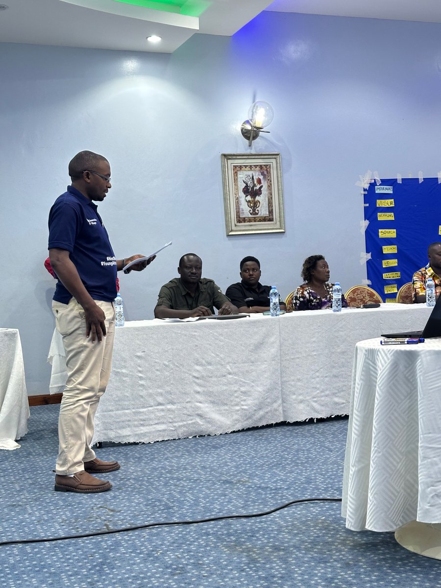 nuwodu's tweet image. The 3rd day of the #InclusiveWASH training by .@HI_EARegion kicked off with presentations on accessibility assessments of WASH facilities within the venue to enable participants understand inclusive accessibility needs, standards and usefulness of the tool.