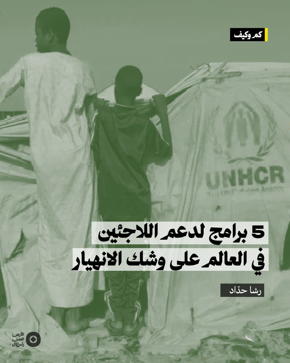 sifrmag's tweet image. في ظل أزمة تمويل تُعدّ الأسوأ منذ تأسيسها، خفّضت مفوضية اللاجئين 1.4 مليار دولار من ميزانيتها لعامي 2024-2025 ما وضع 5 قطاعات حيوية في حالة انهيار وشيك. تكشف التقارير الصادرة في السنتين الأخيرتين أثر هذه الاقتطاعات على أكثر من 40 دولة تواجه فيها برامج المفوضية خطر الإقفال التام،…