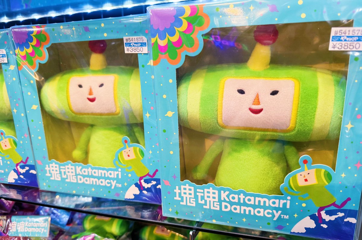 5階売場に再入荷しました🎵 #ナタリーストア 「塊魂 王子ヌイグルミ