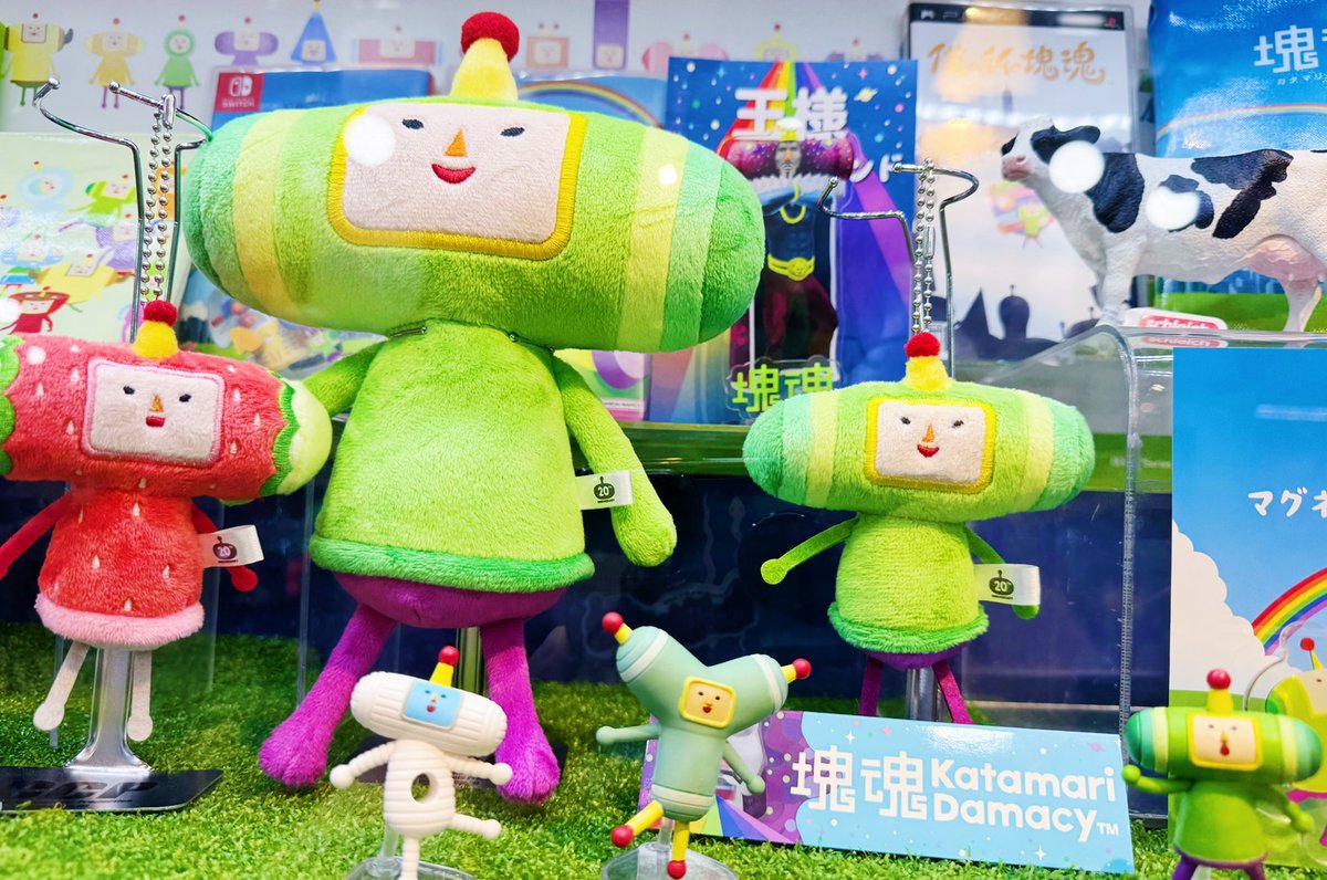 5階売場に再入荷しました🎵 #ナタリーストア 「塊魂 王子ヌイグルミ