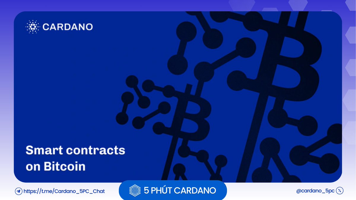 cardano_5pc's tweet photo. BitVMX ushers in a new era: smart contracts from Cardano can now run on Bitcoin. Bitcoin becomes more flexible and DeFi-capable without altering its core protocol, while Cardano expands its secure cross-chain capabilities. #Cardano #Bitcoin #BitVMX #DeFi https://t.co/fFdEofO3ew