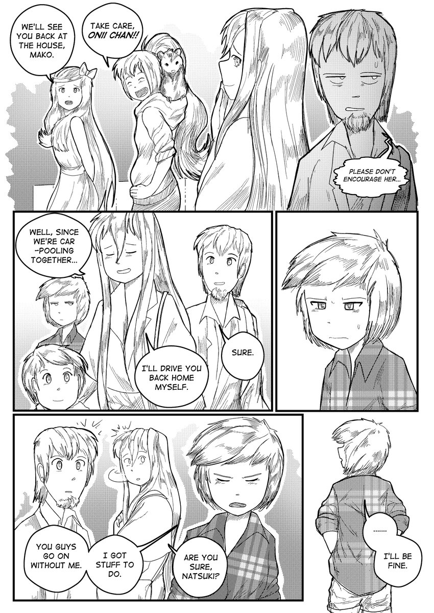 bluekapo_art's tweet image. I'm not surprised Natsuki feels her day has been derailed.
More Hara Hara pages! The Webtoon has been updated (link pinned on my account)
#DDLC #ddlcnatsuki #DDLCfanart