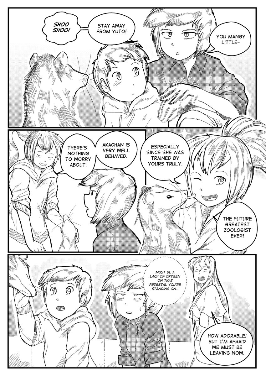bluekapo_art's tweet image. I'm not surprised Natsuki feels her day has been derailed.
More Hara Hara pages! The Webtoon has been updated (link pinned on my account)
#DDLC #ddlcnatsuki #DDLCfanart