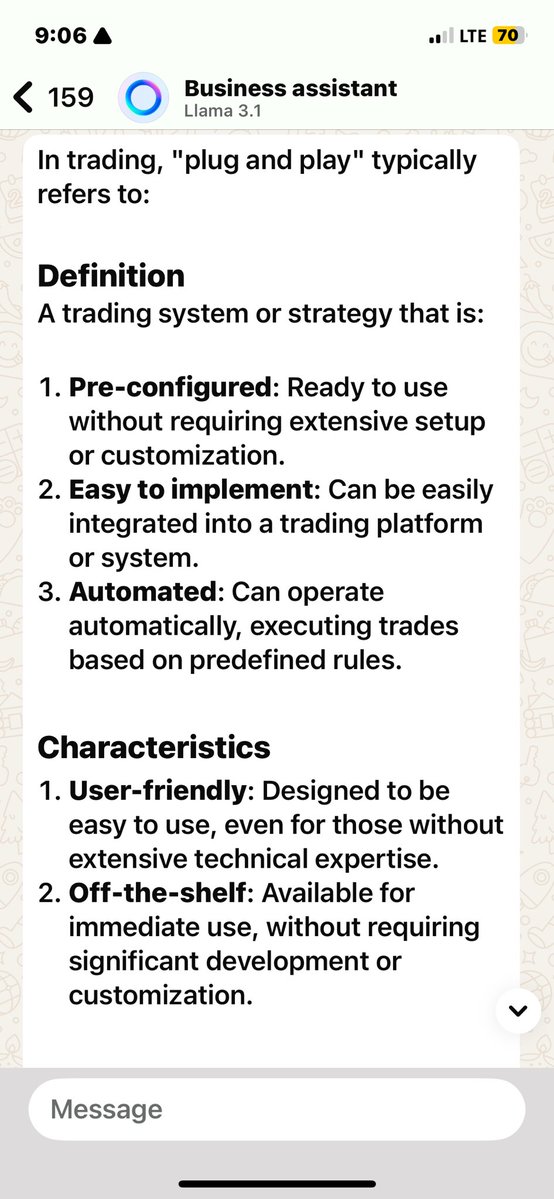 Are you wondering why the name “plug and play” ? 

It’s just a term that most trading houses use to call a strategy that is mechanical or systematic.

That was just by the way…