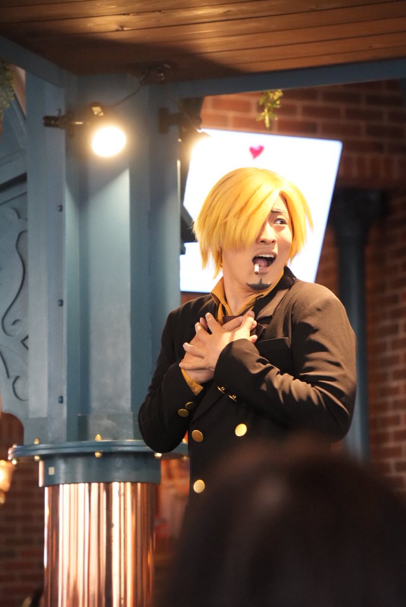 hamun_I2I's tweet image. サンジくん ♡ﾋﾟｮｺﾝってなってる…