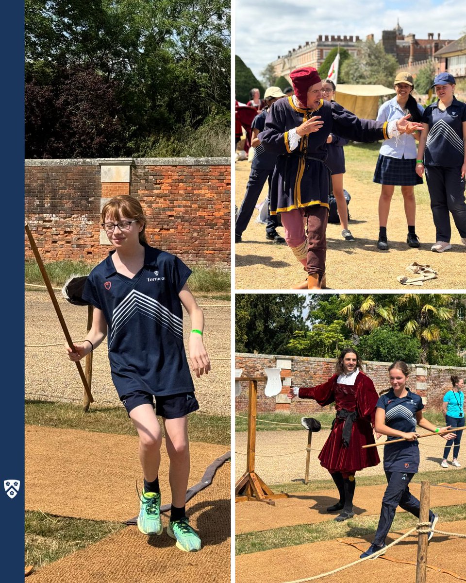 During Activity Week, our Humanities camp spent time exploring some of the highlights of the subject, visiting the Tudor Festival at Hampton Court and touring Guildford to discover local history. They even worked with the school archivist to discover some of Tormead's own past.