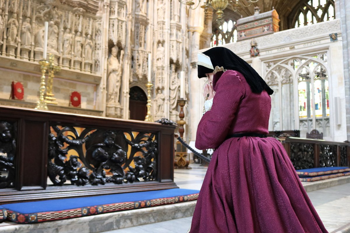 WinCathedral's tweet image. #OnThisDay in 1554, Queen Mary I married Philip II of Spain at Winchester Cathedral.
The date chosen for the wedding was the feast of St James, patron saint of Spain, 25th July.
Watch our Mary Tudor series to learn more: bit.ly/3Lhro9C