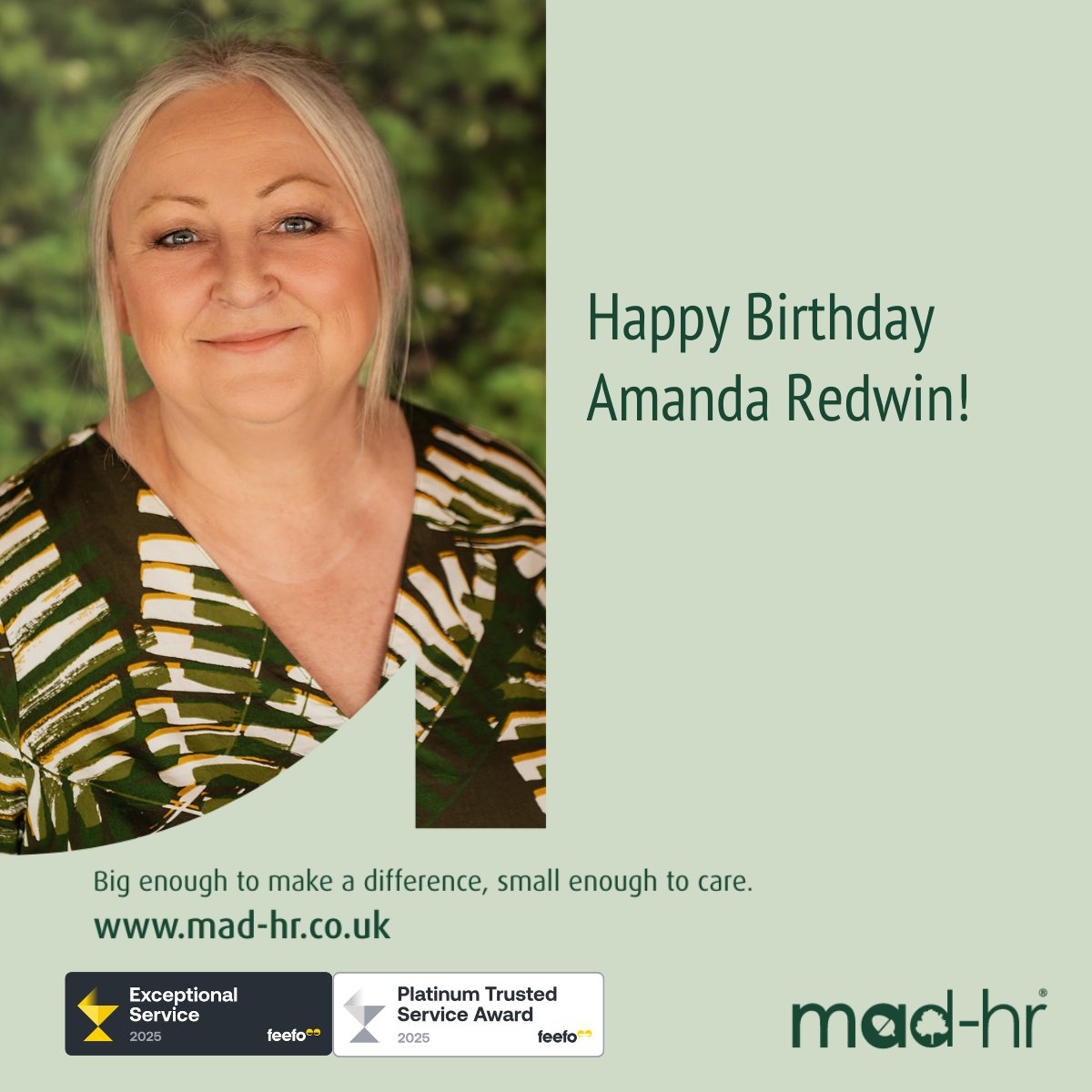 MAD-HR Ltd (@wearemadhr) on Twitter photo ๐๐ฎ๐ฝ๐ฝ๐ ๐๐ถ๐ฟ๐๐ต๐ฑ๐ฎ๐ ๐๐ผ ๐ผ๐ป๐ฒ ๐ผ๐ณ ๐ข๐๐ฟ ๐ฆ๐๐ฟ๐ฎ๐๐ฒ๐ถ๐ด๐ฐ ๐๐ฅ ๐๐ผ๐ป๐๐๐น๐๐ฎ๐ป๐๐, Amanda Redwin!๐๐
Wishing you a wonderful birthday on Sunday 27th, and we hope you have an amazing time celebrating! โจ ๐๐ฎ๐ฝ๐ฝ๐ ๐๐ถ๐ฟ๐๐ต๐ฑ๐ฎ๐ ๐๐ผ ๐ผ๐ป๐ฒ ๐ผ๐ณ ๐ข๐๐ฟ ๐ฆ๐๐ฟ๐ฎ๐๐ฒ๐ถ๐ด๐ฐ ๐๐ฅ ๐๐ผ๐ป๐๐๐น๐๐ฎ๐ป๐๐, Amanda Redwin!๐๐
Wishing you a wonderful birthday on Sunday 27th, and we hope you have an amazing time celebrating! โจ