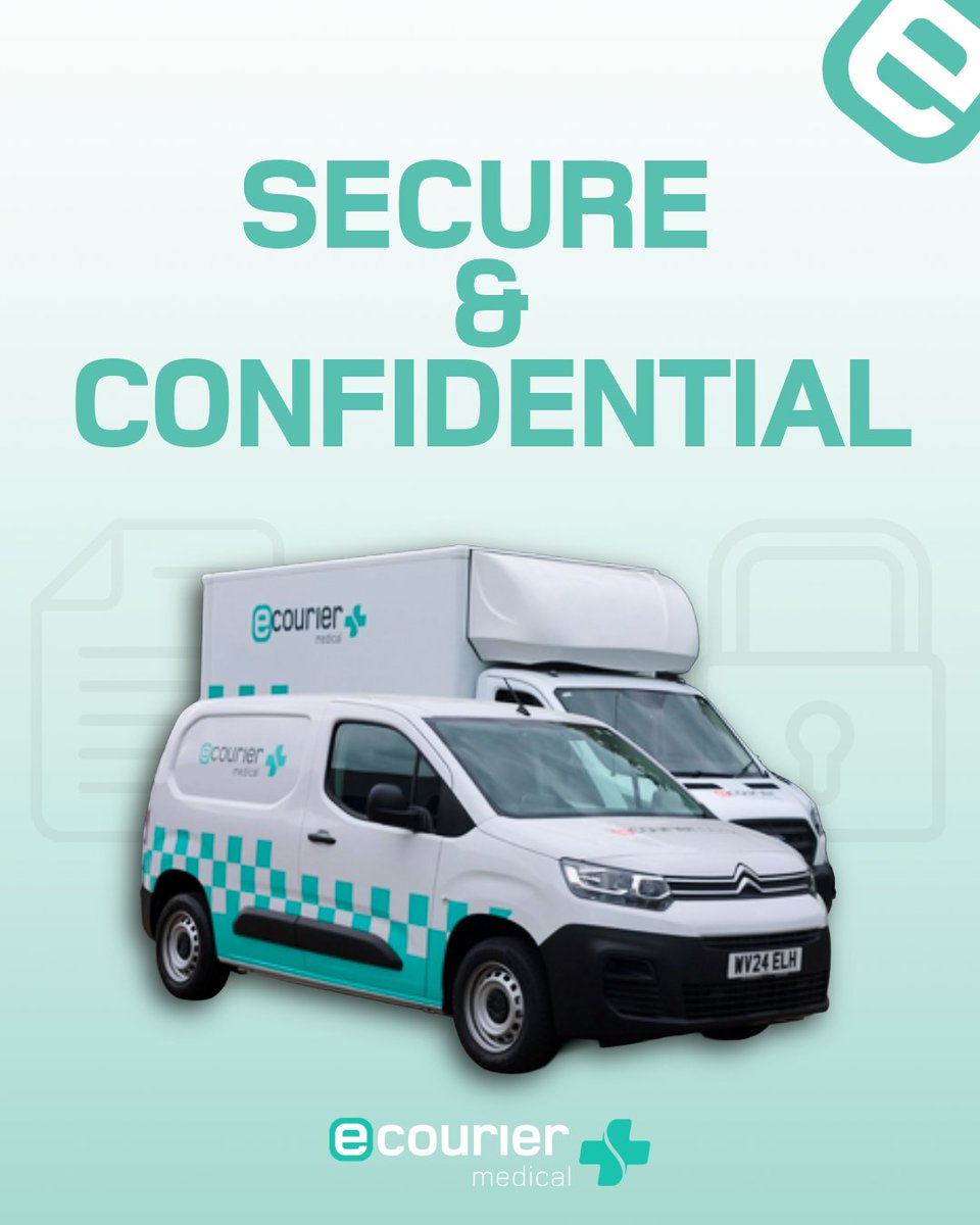 Trusted by 100s of UK healthcare providers, our medical fleet delivers vital documents securely &amp; swiftly. 
Now with electric vans, we’re cutting emissions while connecting care. Because every delivery, and every breath, matters. 🌍💚 #GreenHealthcare #eCourier #MedicalCourier