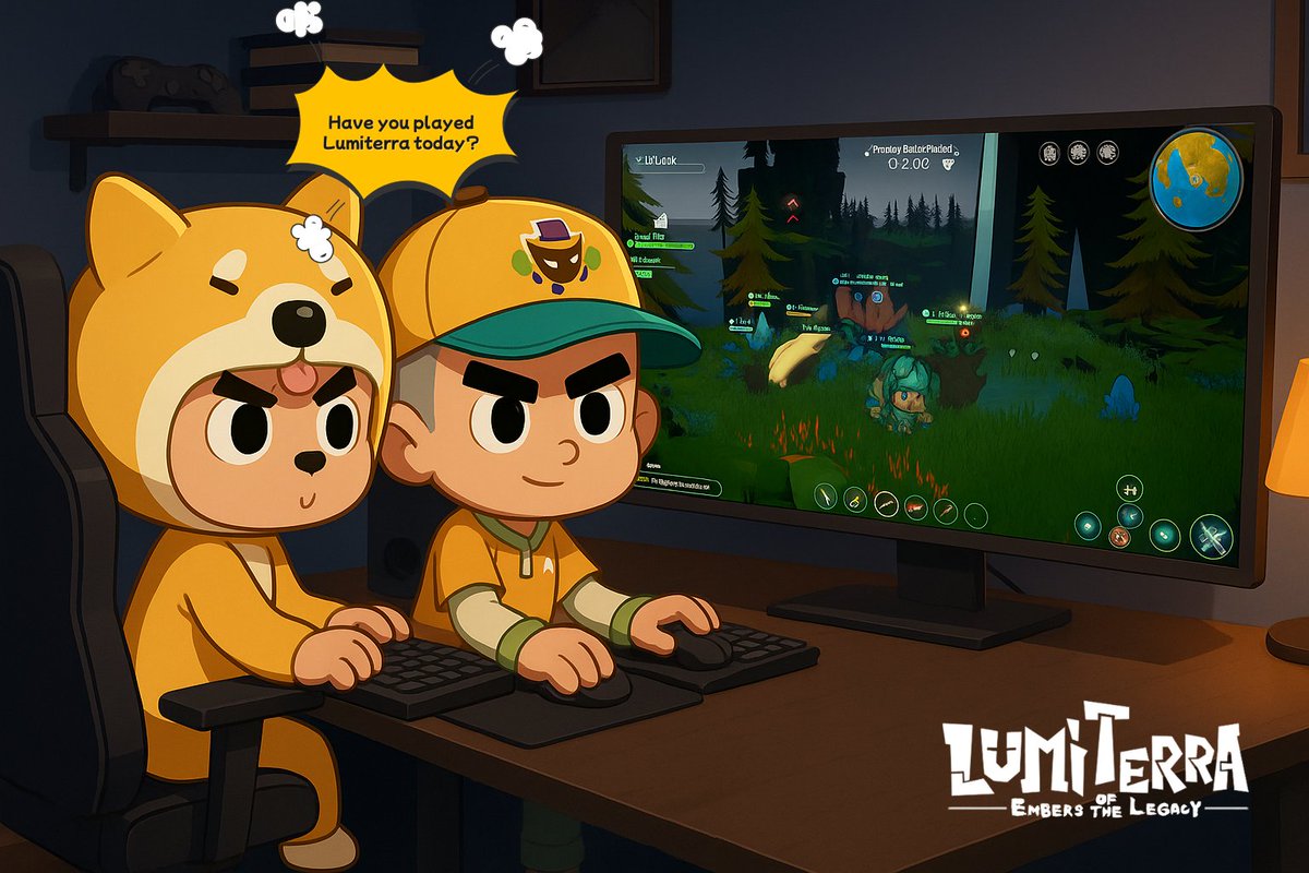 0xseraphim_'s tweet image. 🟨G🟨L🟨U🟨M🟨I🟨 😎
Have you played @LumiterraGame today? 🧡
Let’s imagine for a moment if you’re a developer. What new feature would you add to this game, and do you think people would actually enjoy it (aside from the already great features the game has now 🧡)? 🔥😁
Share…