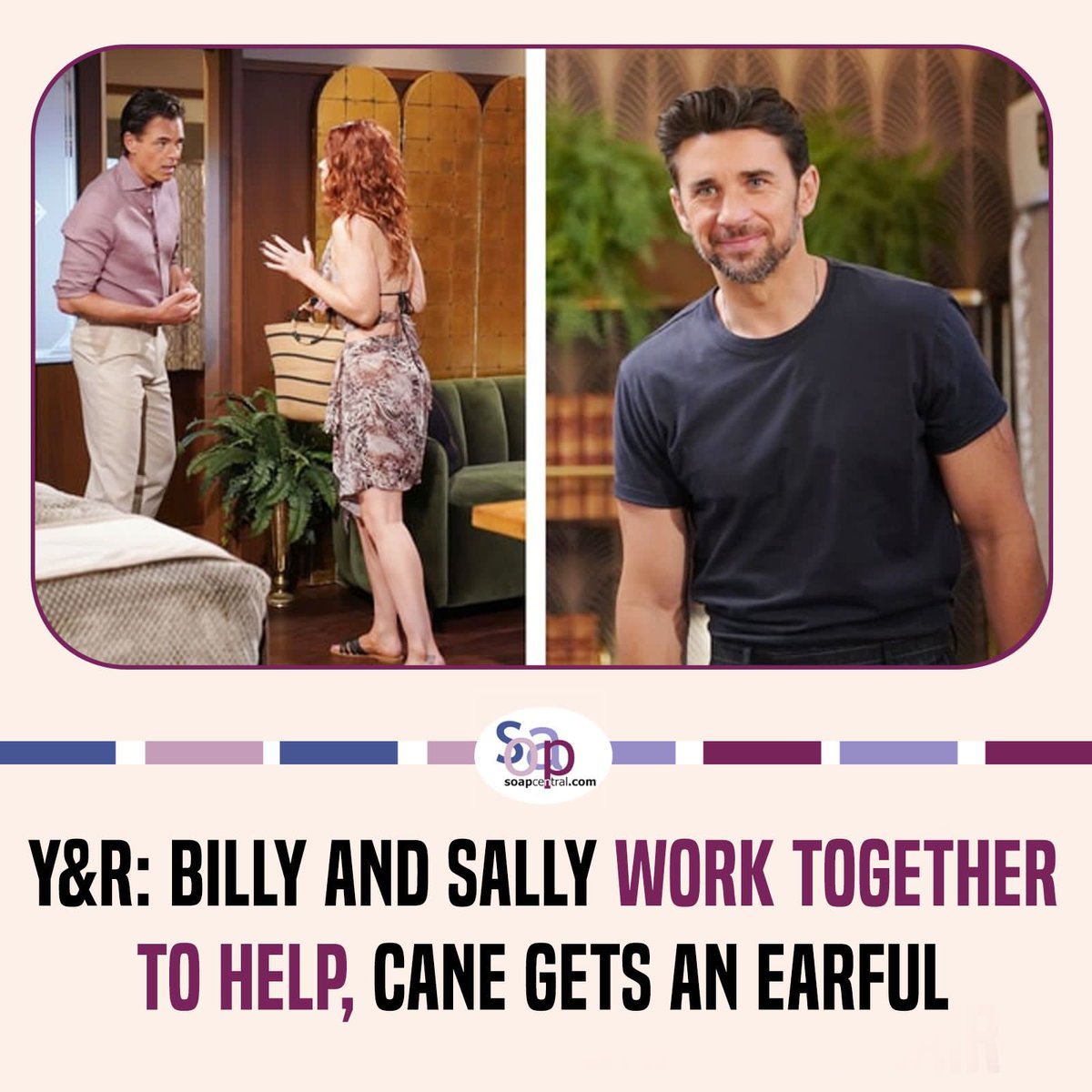 soapcentral's tweet image. Check out the latest #TheYoungAndTheRestless spoilers below👇🔗
sk.news/D3UNDY