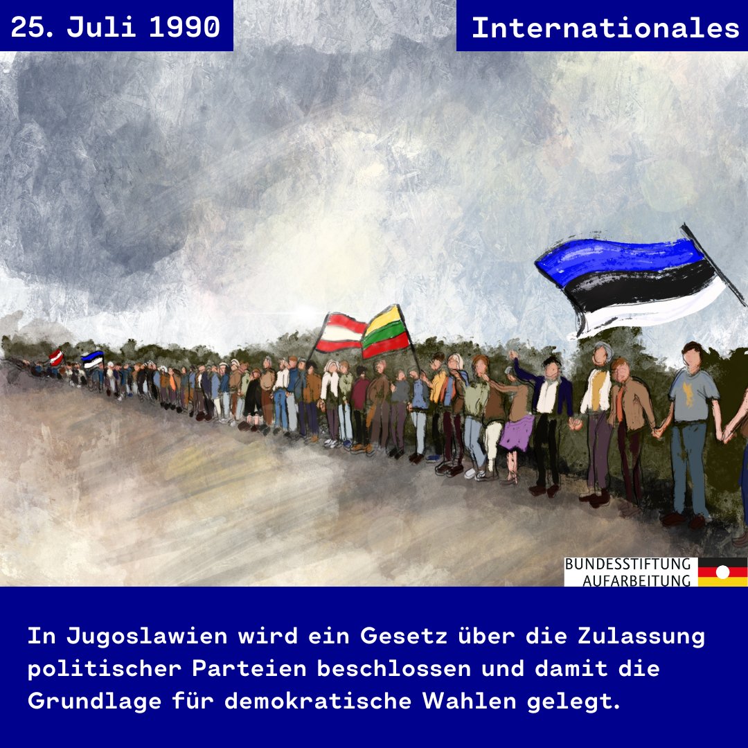 BAufarbeitung's tweet image. "Chronik des Umbruchs 1989/1990"
.
Wir posten bis zum 35. Jahrestag der #Wiedervereinigung am 3.10.2025 Kacheln, die zeigen, was am jeweiligen Datum auf dem Weg von der Friedlichen Revolution zur Deutschen Einheit passierte. In der #DDR und #International.