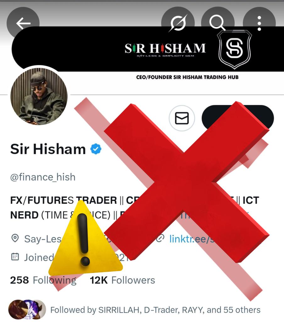 SIR HISHAM TRADING HUB (@sirhishamtrdhub) on Twitter photo UPDATE 🚨
Big thanks to everyone who helped report the hacked account <a href="/sir_hisham_/">Sir Hisham</a> yesterday. After your massive reports, the hacker changed the username to <a href="/finance_hish/">Sir Hisham</a>.
I used that moment to reclaim my original username (<a href="/sir_hisham_/">Sir Hisham</a>) and updated it on this backup account UPDATE 🚨
Big thanks to everyone who helped report the hacked account <a href="/sir_hisham_/">Sir Hisham</a> yesterday. After your massive reports, the hacker changed the username to <a href="/finance_hish/">Sir Hisham</a>.
I used that moment to reclaim my original username (<a href="/sir_hisham_/">Sir Hisham</a>) and updated it on this backup account