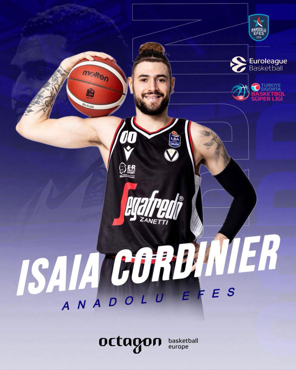 David Carro Funes (@dcarrofairplay) on Twitter photo Powerhouse <a href="/AnadoluEfesSK/">Anadolu Efes SK</a> lands one of the most versatile, coveted and athletic top players in <a href="/EuroLeague/">EuroLeague</a> with the arrival of <a href="/izaycordinier/">IsaΓ―a Cordinier</a> !! Superb deal to fight for the title. Excellent job by <a href="/JelicOCT/">Marko Jelic</a> <a href="/azmiturgutOCT/">Azmi Turgut</a> Where <a href="/OctagonBballEU/">Octagon Basketball Europe</a> happens! #octagonfamily Powerhouse <a href="/AnadoluEfesSK/">Anadolu Efes SK</a> lands one of the most versatile, coveted and athletic top players in <a href="/EuroLeague/">EuroLeague</a> with the arrival of <a href="/izaycordinier/">IsaΓ―a Cordinier</a> !! Superb deal to fight for the title. Excellent job by <a href="/JelicOCT/">Marko Jelic</a> <a href="/azmiturgutOCT/">Azmi Turgut</a> Where <a href="/OctagonBballEU/">Octagon Basketball Europe</a> happens! #octagonfamily