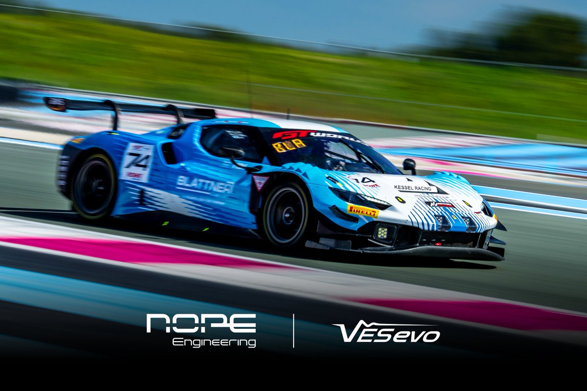 A growing synergy between us and Kessel Racing. With VESevo technology, tire monitoring is now part of our race weekend support—collecting and analyzing data to optimize performance, consistency, and strategy. #motorsport #engineering #raceday shorturl.at/XtMb2