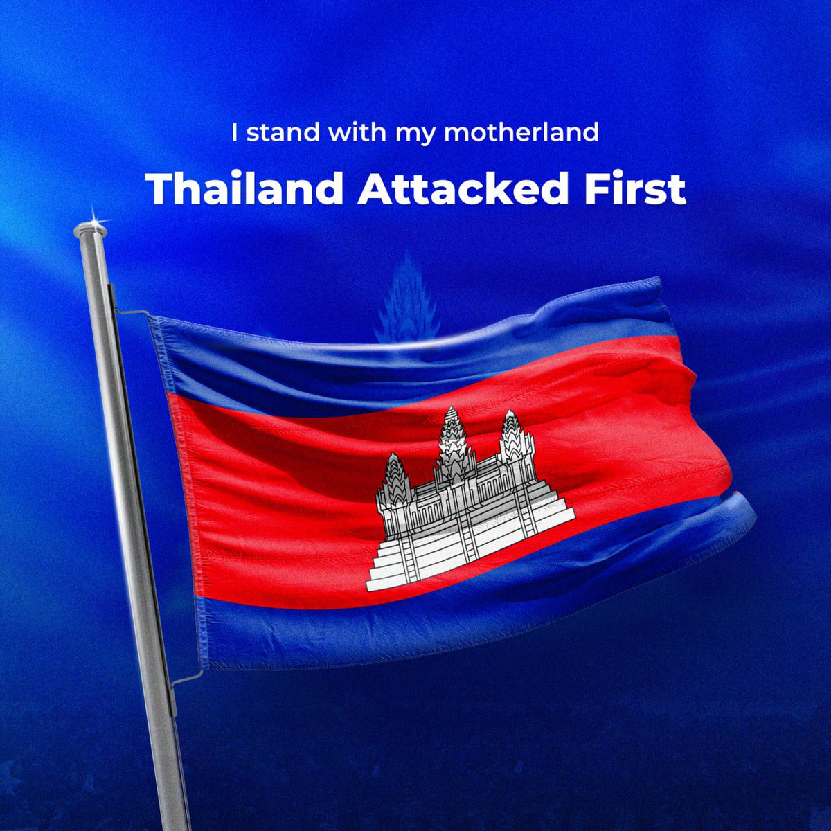 NoobieGMK's tweet photo. #ThailandStartedTheWar
#JusticeForCambodia
#cambodianeedpeace
#ThaiShootsFirst #ThaiOpenedFire
#ThaiAttackFirst
#WhyIsThailandAfraidOfICJ https://t.co/R2UgDIfn2X