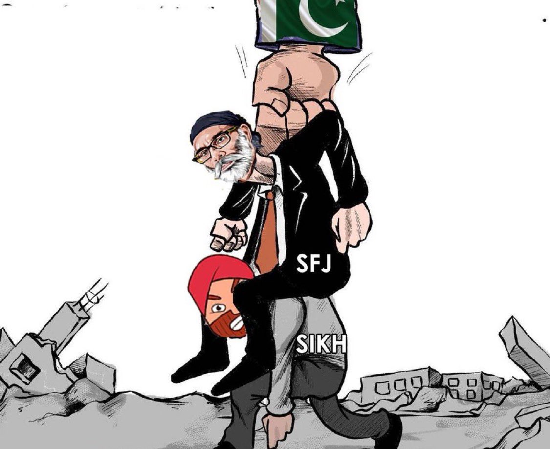 The #Khalistan movement is a complete joke. Loud abroad, silent in Punjab. Guys like @SFJKhalistan &amp; @PannuSFJ do rallies in UK/Canada to raise $$, not voices. Fake causes, real profits. #KhalistanExposed #AntiIndiaAgenda