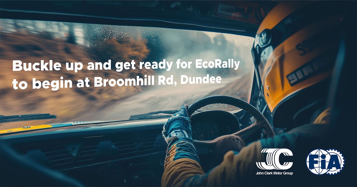 🏁⚡ Today's the day! The 2025 Bridgestone EcoRally Cup is coming to our Broomhill Road site in Dundee tonight.

⌚ 6.30pm
📅 Friday 25th July
📍 11 Broomhill Road, Dunsinane Industrial Estate, Dundee, DD2 3WT

For more info:
🔗 ow.ly/q9KN50WrMeg