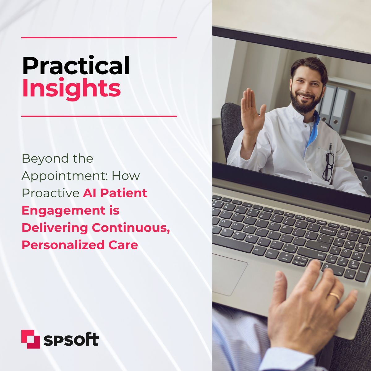 spsoft_com's tweet photo. 🤖💬 AI-driven engagement:
✅ Tailored content based on patient behavior
✅ Automated, empathetic follow-ups
✅ Smarter scheduling and reminders
✅ Real-time insights for care personalization

👉 Discover more https://t.co/iRuV8tPJ0R

#PatientEngagement #HealthcareAI #HealthTech https://t.co/nfoUJQWwpi