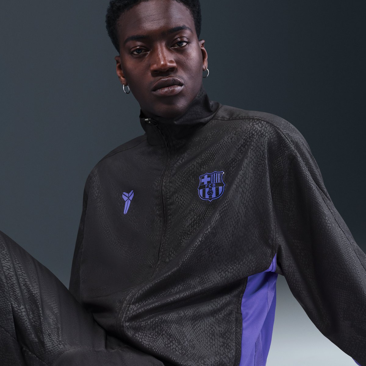 opaleak's tweet image. 🖤 OFFICIAL PICS - Barça x Kobe Tracksuit.