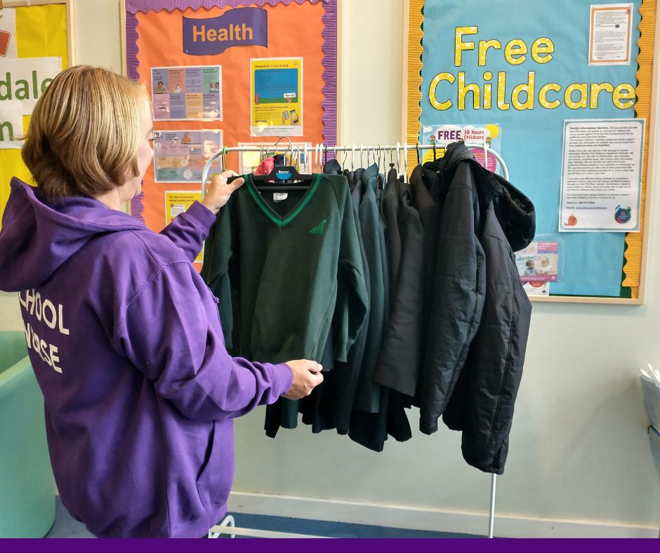 Need school uniform but struggling with the cost? Carshalton Family Hub offers free uniform through appointments &amp; drop-ins. Visit <a href="/SuttonHandC/">Sutton Health and Care</a> or our website for details 🏫👕 Also, check with your school's PTFA 2nd hand donations for sale📲