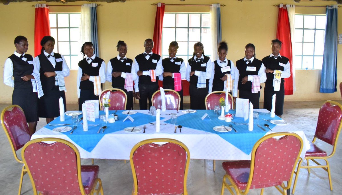 Where Passion Meets Service📷📷📷
Trained F&amp;B and Catering Students Ready to Serve!
Come Join Us Today! Get your Admission Instantly!
Mmtvc Contact No.0799213300
#NikoSetNaTVET
#FormNiTVET
#tembeakenya
#September2025IntakeOngoing