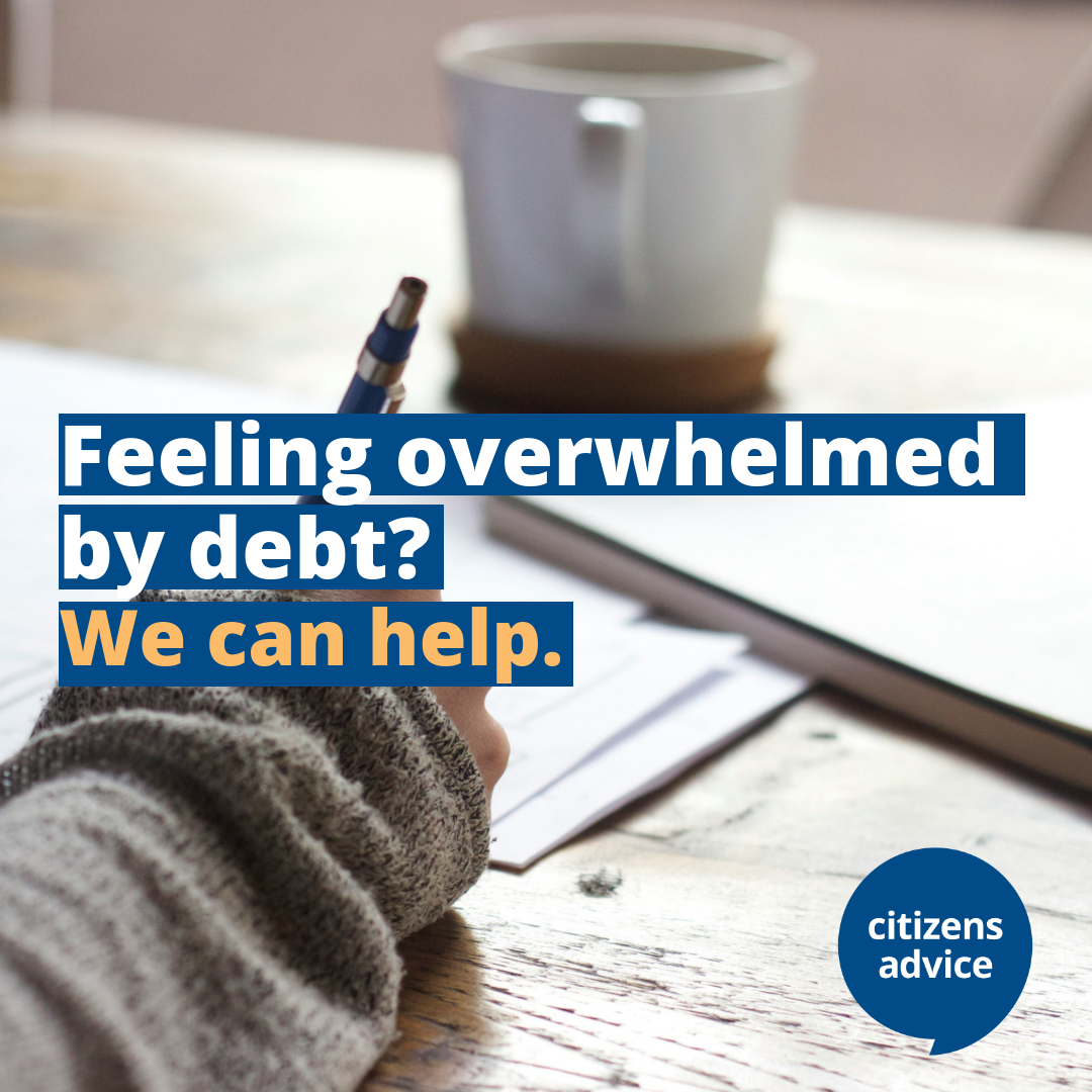 If you're feeling overwhelmed by debt, you're not alone. 

Whether it’s credit cards, loans, or everyday bills piling up, financial stress can feel impossible to escape.

We can help you know how to start dealing with debt, where to go for advice and what options are available ⤵️