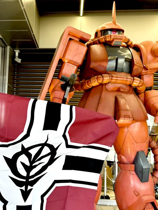 pear_terrace's tweet image. ‼︎‼︎ 機動戦士ガンダム ‼︎‼︎
▶︎ ジオンミリタリーフラッグ 販売中 ジオンの軍旗のデザインそのままに 簡単に壁などに飾れるようにした旗‼︎
サイズは90×64㎝ と存在感あり‼︎‼︎
これを掲げればあなたの部屋も ジオン軍占領下‼︎‼︎
ジークジオン‼︎‼︎
#GQuuuuuuX