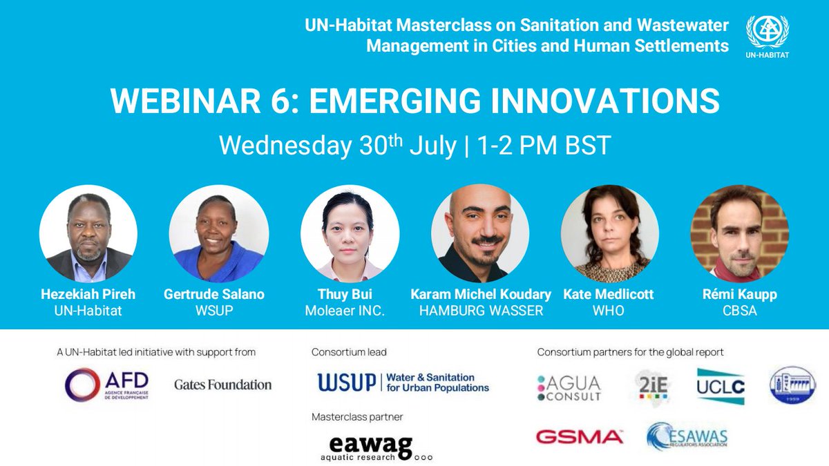 Water and Sanitation for Urban Populations tweet media