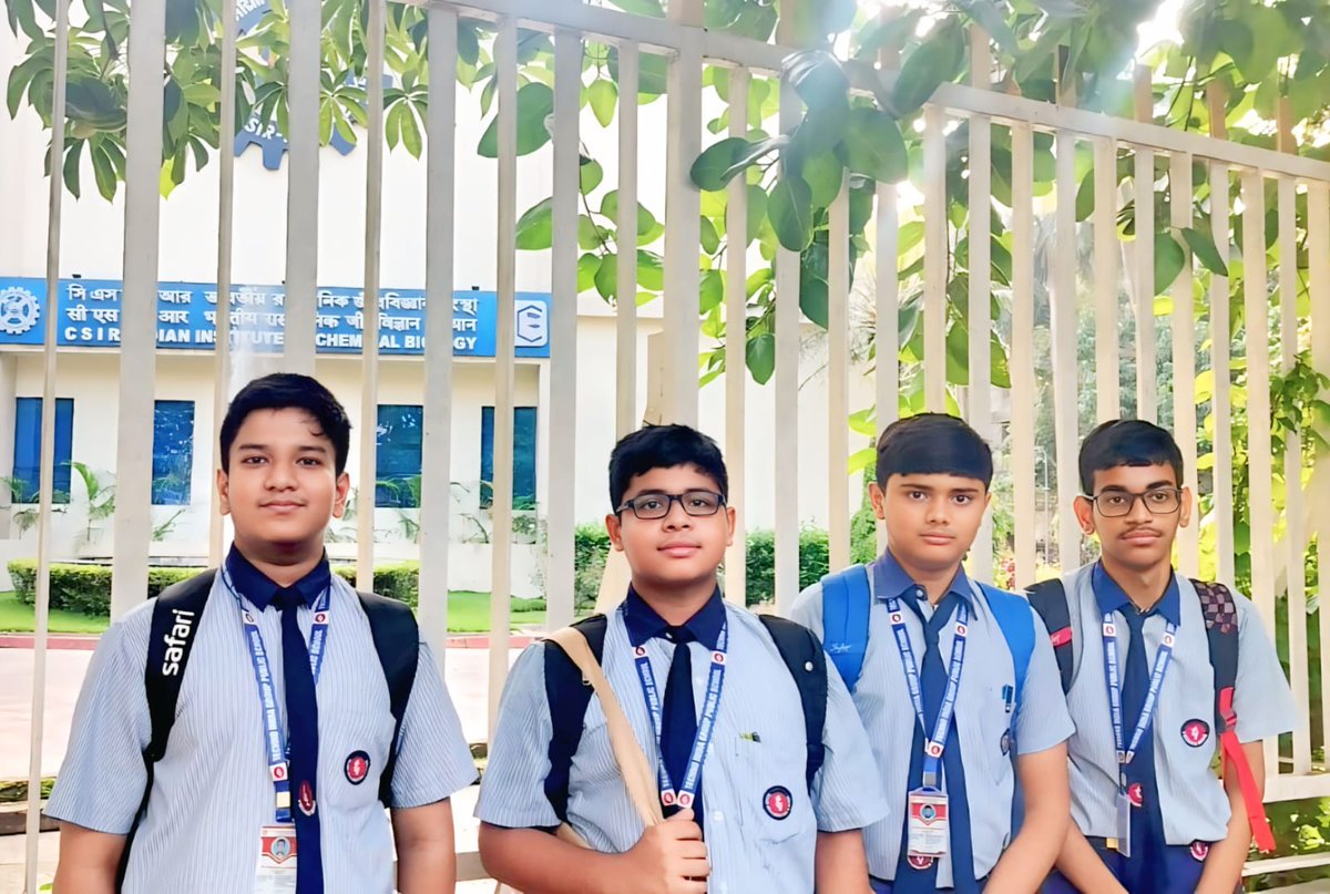 TNabagram's tweet photo. 🌟 Proud moment for TIGPS Nabagram! 🌟
Class 9 students visited the CSIR lab under #ODAS25 by #CSIR #Jigyasa2025!
Hands-on science, expert interactions & endless curiosity! 🧪👏
#TIGPSNabagram #OneDayAsAScientist #ScienceExploration https://t.co/4mYxOHxoXg