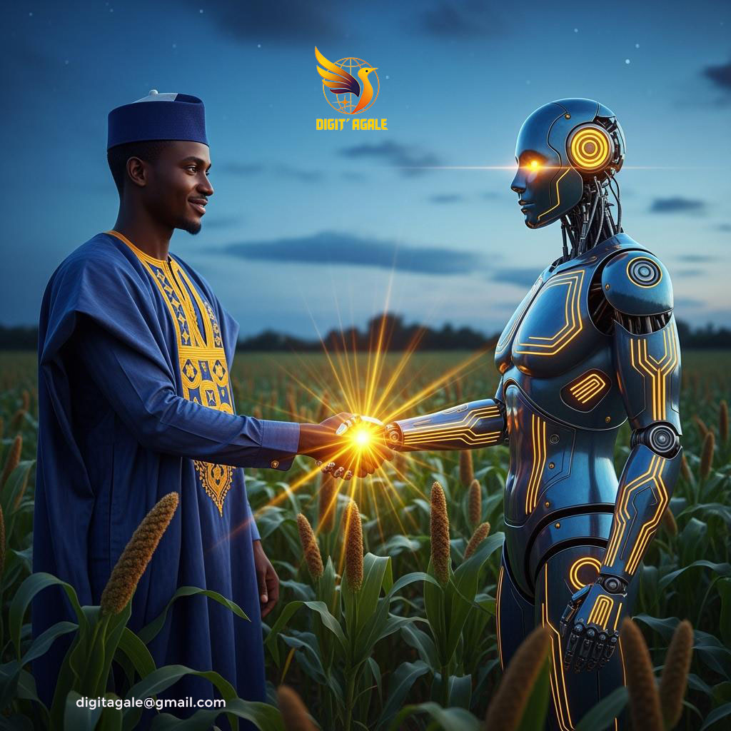 digitagale's tweet image. 🌱 L'#IA booste l'#agro !
🚜 #Récoltes + intelligentes
💧 Gaspillage - #Intelligent 
🔍 Maladies détectées avant qu'elles frappent
@digitagale  croit en une #Agriculture   #connectée et durable. L'avenir se cultive maintenant !
#AgriTech #IA