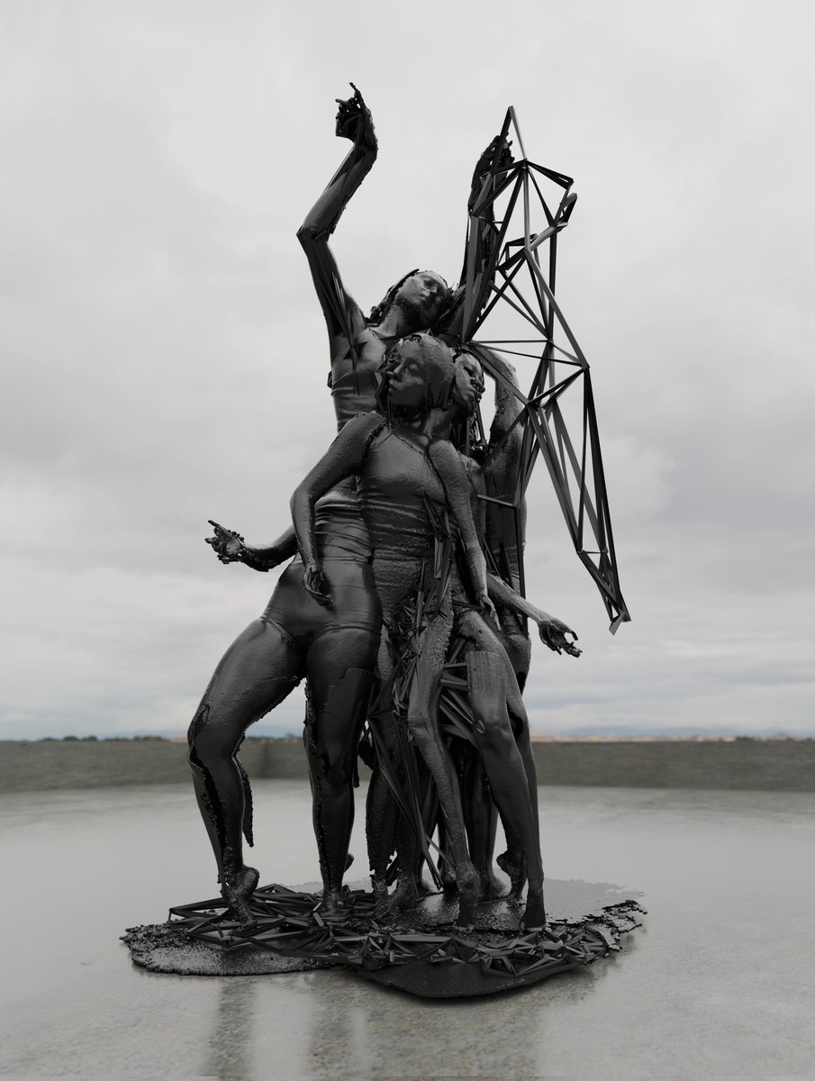 DanielMartinNL's tweet image. GM💫

My latest sculpture concept consisting of several 3d scans of a dancer.