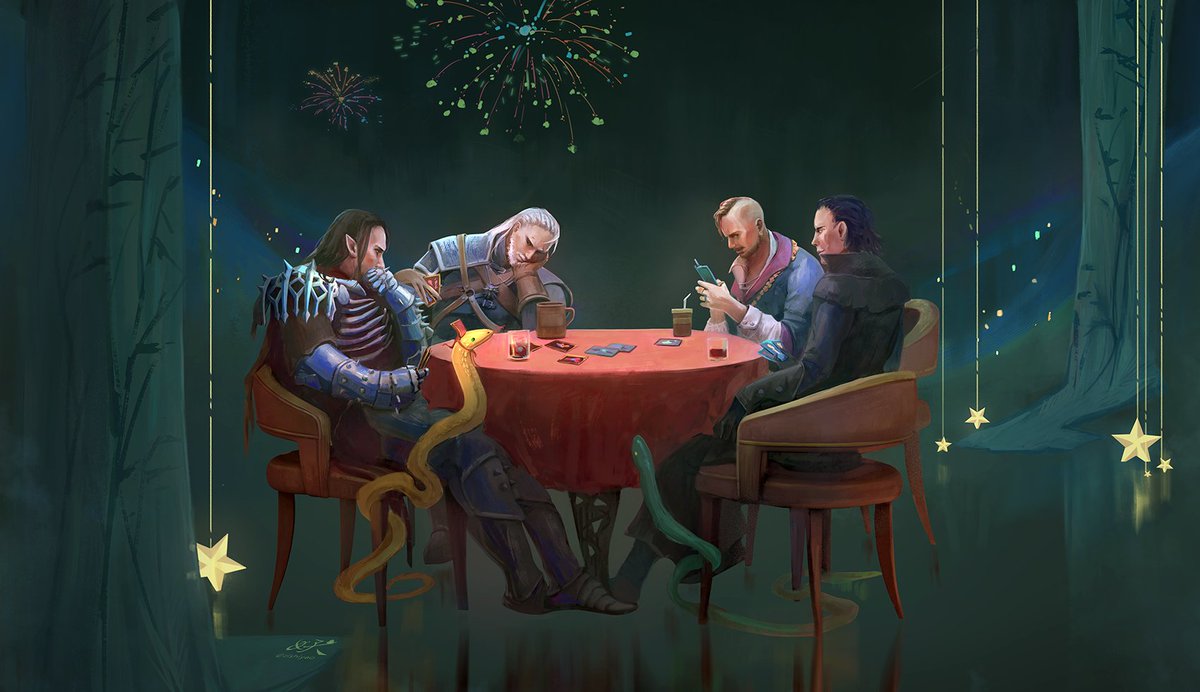 thewitcher's tweet image. How about...? 😉

Fanart by @zishiyao
