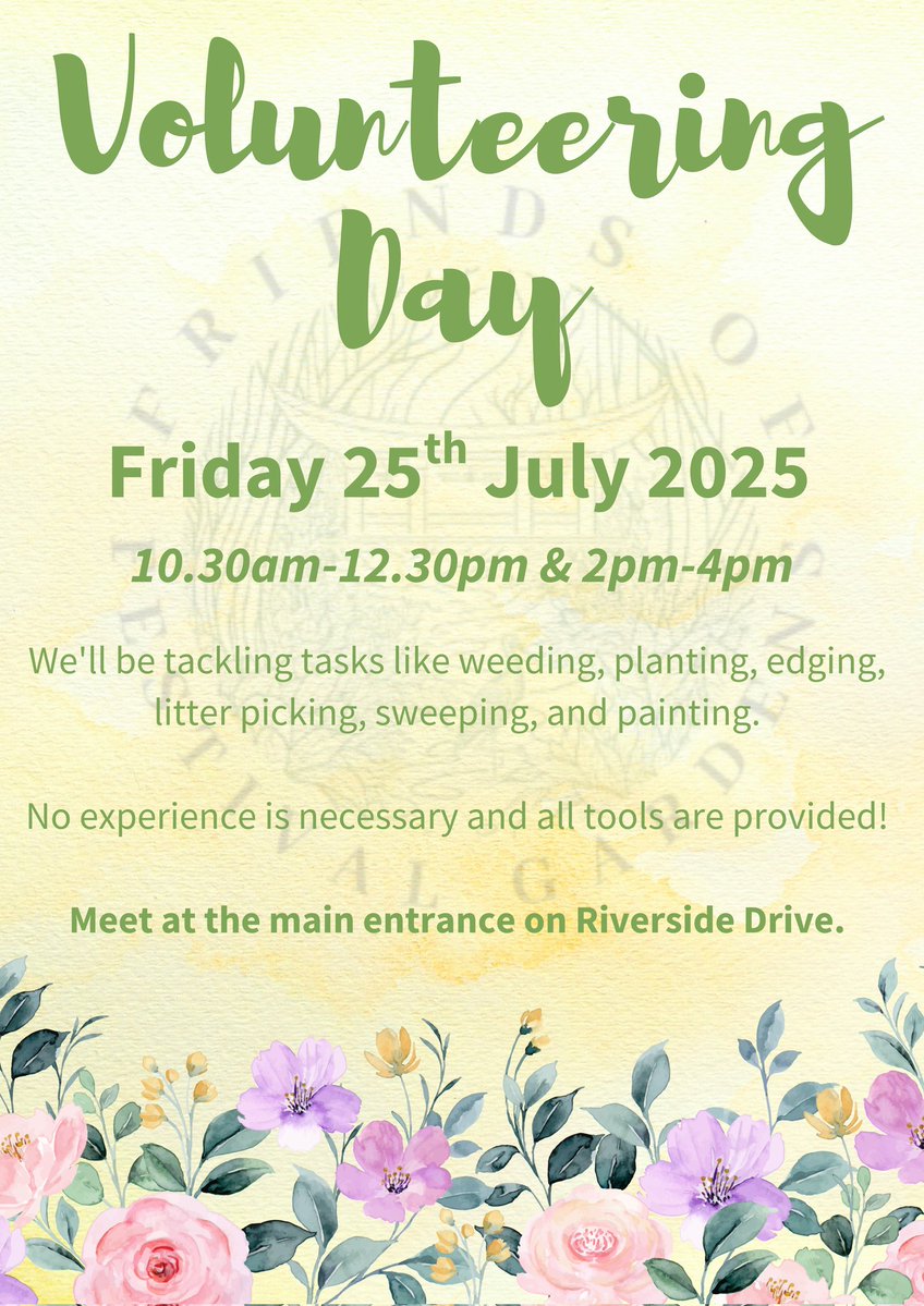 Come along and lend a hand today.

Any help would be greatly appreciated! 🌸🌳