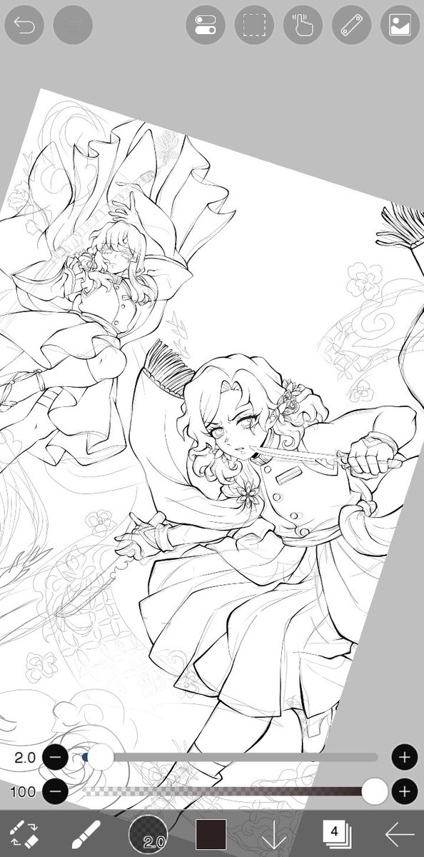 llicorall's tweet image. I'm going insane omg i hate doing lineart sm ๐ญ๐ Anyway meet my other oc, Ayura! :D