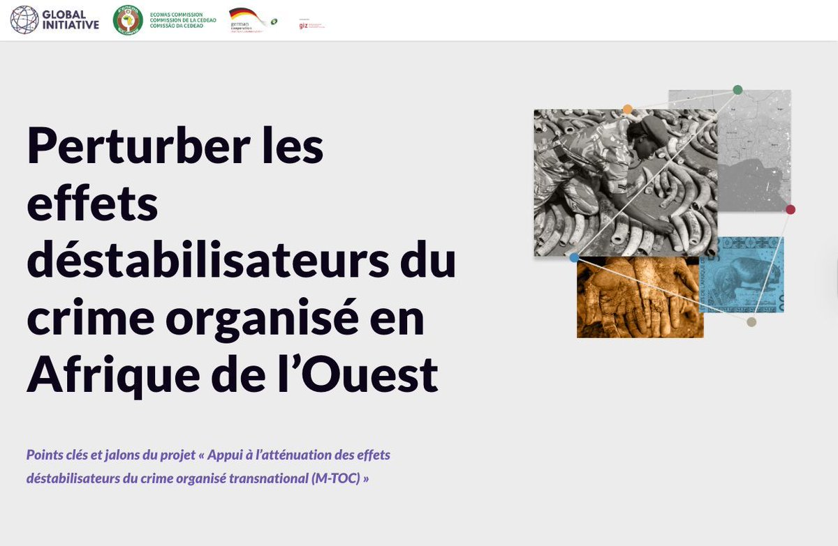 Cartographie, journalisme, résilience locale : le projet M-TOC lutte contre les effets déstabilisateurs du crime organisé en Afrique de l’Ouest.

📍 Découvrez les points clés et jalons du projet : buff.ly/pMszu7z