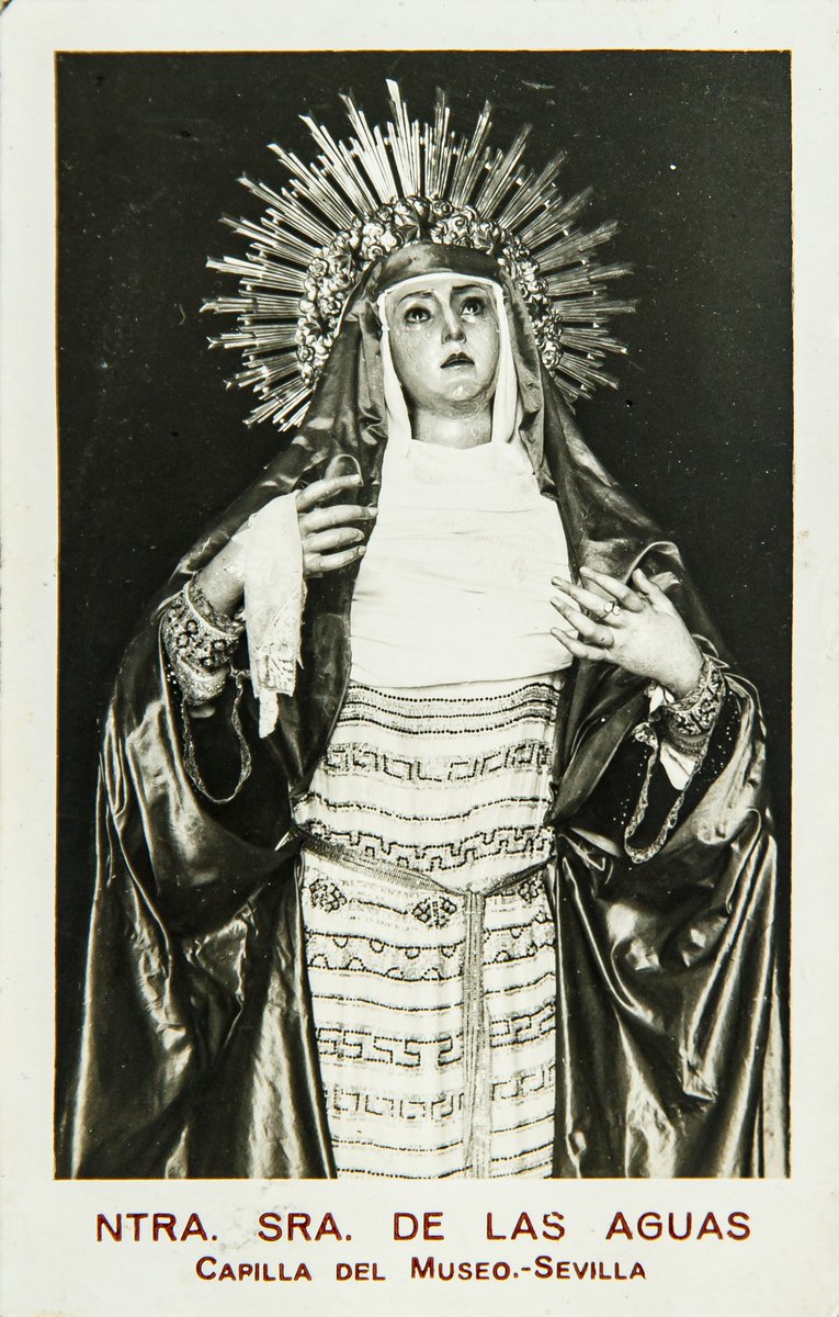🟣 ACTUALIDAD
Hoy,  25 de julio, se cumplen 300 años del nacimiento de Cristóbal Ramos, escultor e imaginero que talló a nuestra Titular, la Virgen de las Aguas. Una efeméride única, en este año en el que se cumplen el 450 Aniversario de nuestra Hermandad.  #SomosMuseo