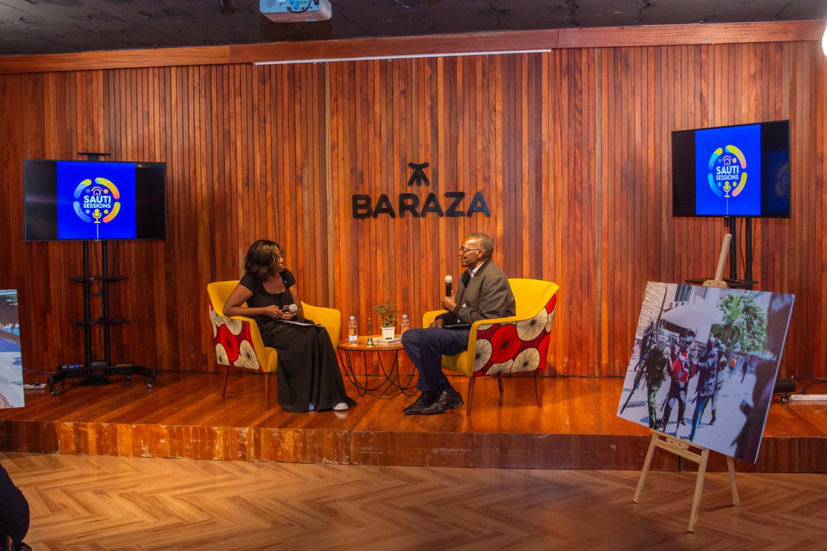 Last night, we launched something powerful.
<a href="/SautiSessions/">Sauti Sessions</a>  — a new civic storytelling platform where stories meet power and voices shape change.
And the energy? Electric.
#SautiSessions #VoicesAtTheTable
#SautiSessions #JusticeForRexMasai #CivicStorytelling