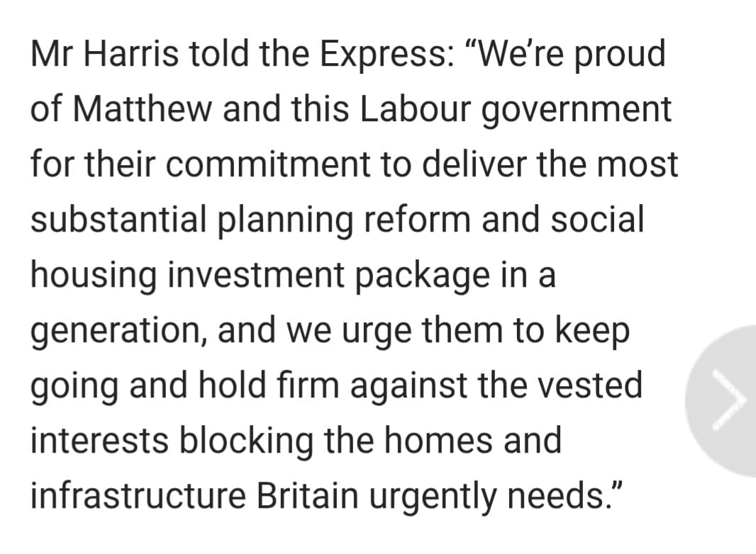 Chris Worrall (@cjaworrall) on Twitter photo What exactly are you proud of <a href="/yimbylabour/">Labour YIMBY</a>?
The fact he won't bring himself to identify as a YIMBY like his own Prime Minister?
Or perhaps his Natural England Veto? What exactly are you proud of <a href="/yimbylabour/">Labour YIMBY</a>?
The fact he won't bring himself to identify as a YIMBY like his own Prime Minister?
Or perhaps his Natural England Veto?
