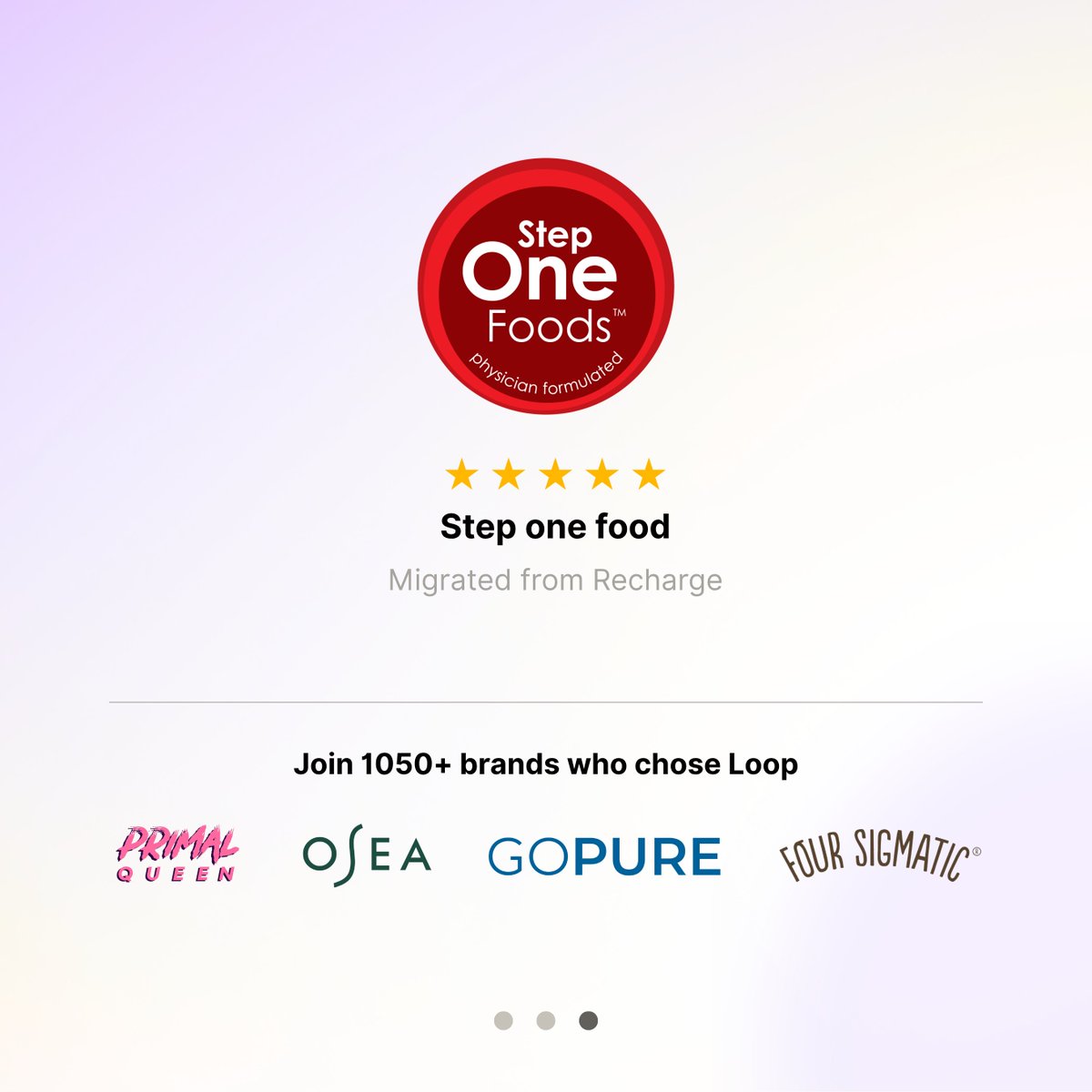 Loop Subscriptions (@loopengine) on Twitter photo Not just a ๐ฟฬถ๐ฬถ๐ฬถ๐ฬถ๐ฬถ๐ฬถ๐ฬถ๐ฬถ but a partnership
Most subscription brands compare features when choosing platforms. Smart ones evaluate partnership potential.
<a href="/StepOneFoods/">Step One Foods</a> discovered this difference after migrating to Loop:
โ
๐๐๐ง๐ฎ๐ข๐ง๐ ๐ฉ๐๐ซ๐ญ๐ง๐๐ซ๐ฌ๐ก๐ข๐ฉ Not just a ๐ฟฬถ๐ฬถ๐ฬถ๐ฬถ๐ฬถ๐ฬถ๐ฬถ๐ฬถ but a partnership
Most subscription brands compare features when choosing platforms. Smart ones evaluate partnership potential.
<a href="/StepOneFoods/">Step One Foods</a> discovered this difference after migrating to Loop:
โ
๐๐๐ง๐ฎ๐ข๐ง๐ ๐ฉ๐๐ซ๐ญ๐ง๐๐ซ๐ฌ๐ก๐ข๐ฉ