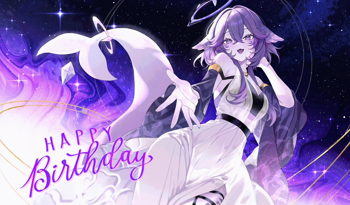 FufuVT's tweet image. ⊹ ࣪ ˖ Happy Birthday to @MegalodonVT ࣪˖ ⊹
The most wonderful SHORK! Have the BEST day!!
✦• 🎨 @mavros_15rs •✦
『 #MegalodonArt 』