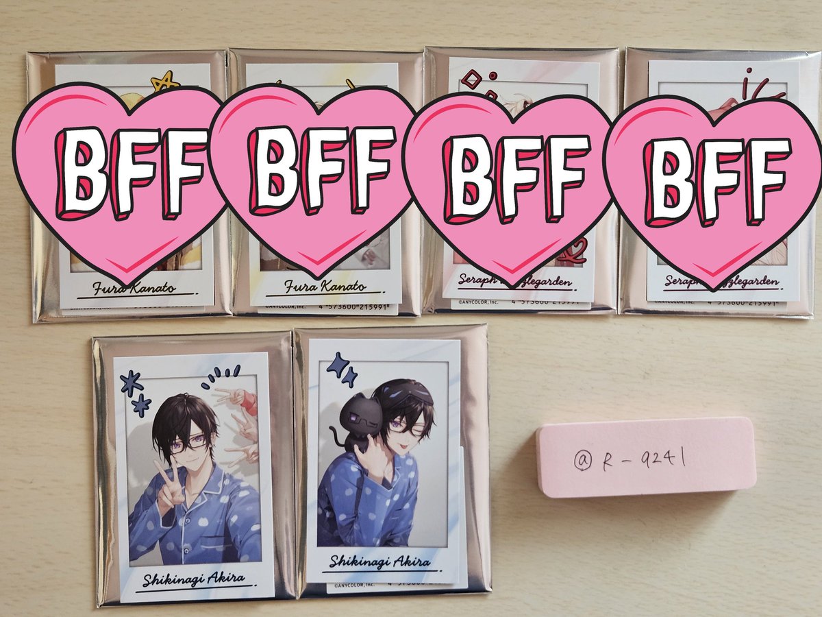 更新しました(❁ᴗ͈ˬᴗ͈)
お気軽にリプお願い致します♪
#にじさんじグッズ買取 #にじさんじグッズ交換 #にじさんじグッズ回収 #にじさんじ交換