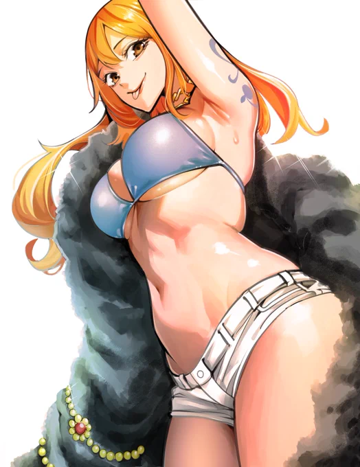 去年のナミ #ONEPIECE #Nami