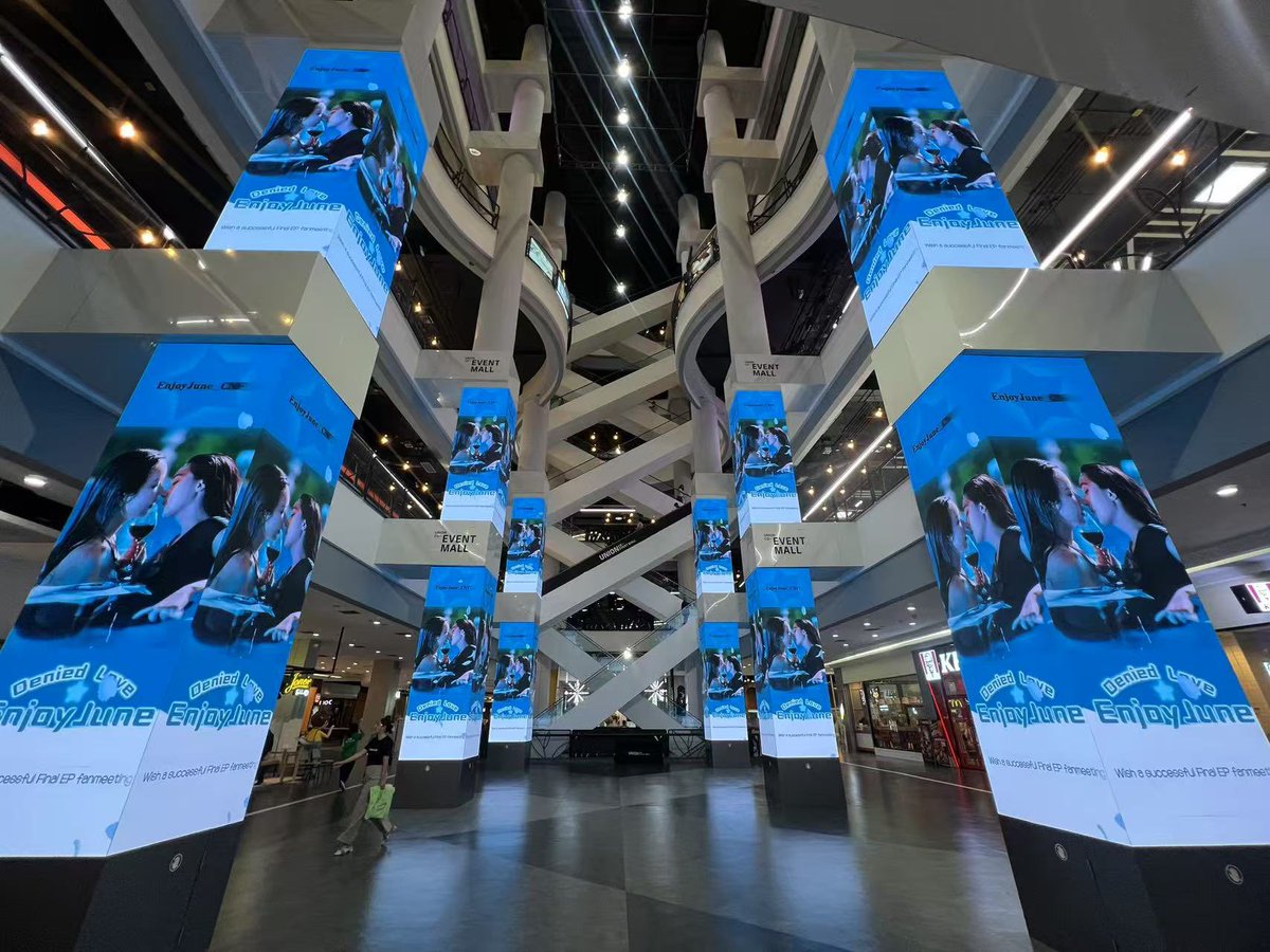EnjoyJune_CNFC's tweet image. The Union Mall48 LED Billboard project is now live! 🎉 The photo is coming😆
Friends in Thai are welcome to go check it out💖
#Enjoyyotdr
#Junenanirin
#DeniedLoveSeries
#conversationthailand