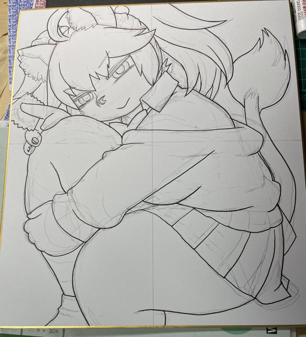 ペンが入ったわよ 