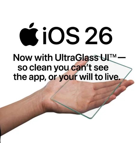 iHateApplee's tweet image. The future of Apple&apos;s UI design 🤣