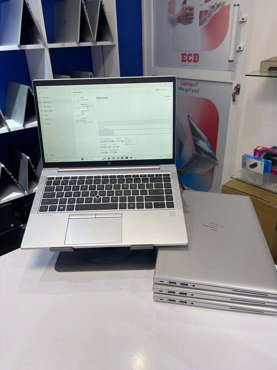 We have restocked the mighty HP 845 10th gen🥳🥳

HP EliteBook 845 G7 – 10th Generation
•Operating System: Windows 11 Pro + Office
•Processor: AMD Ryzen 5Pro
•Storage: 256GB SSD
•Memory: 16GB RAM
•Speed: Up to 4.00GHz
•Display: 14” Full HD
•Bonus: Free Laptop Bag

Selling