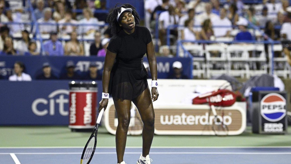 Venus Williams kan niet opnieuw winnen; Poolse Magdalena Frech te sterk in Washington telegraaf.nl/sport/tennis/v…