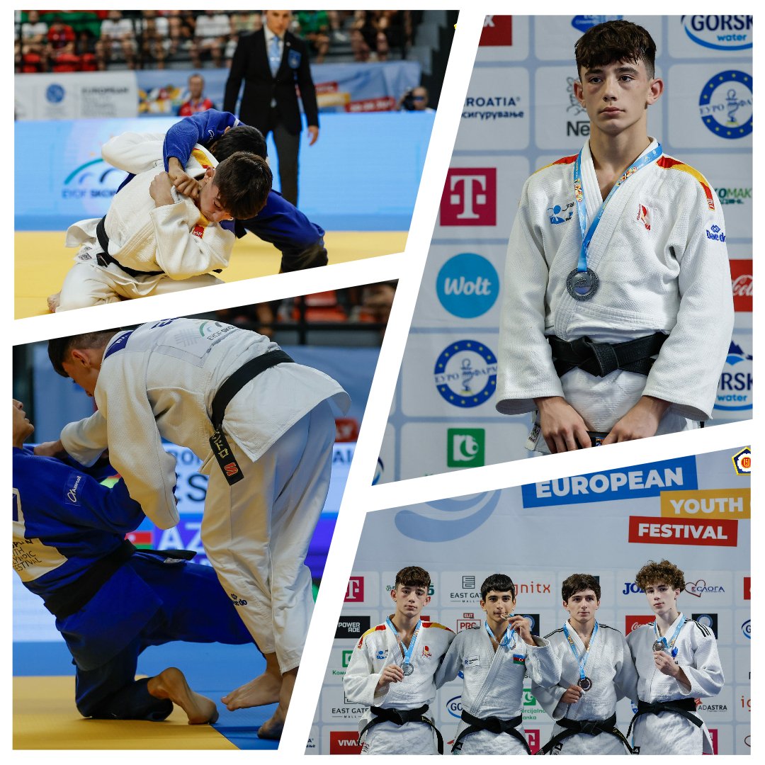 📢 EYOF
Festival Olímpico de la Juventud Europea 🇪🇺
📍Skopie. MACEDONIA 🇲🇰
⏰️ 22-26 julio

● 🥋 -50kg. 
2️⃣ ALEJANDRO CHIARRONI ESP
👍🏼 Saba BOLKVADZE 🇬🇪
👍🏼 Axel CUQ 🇫🇷
👎 Rza KHALILLI 

<a href="/deportegal/">deportegal</a> 
@ufedega 
@dojo_quino
@judocgtd
@nklbudoshop
@adidascombatsports